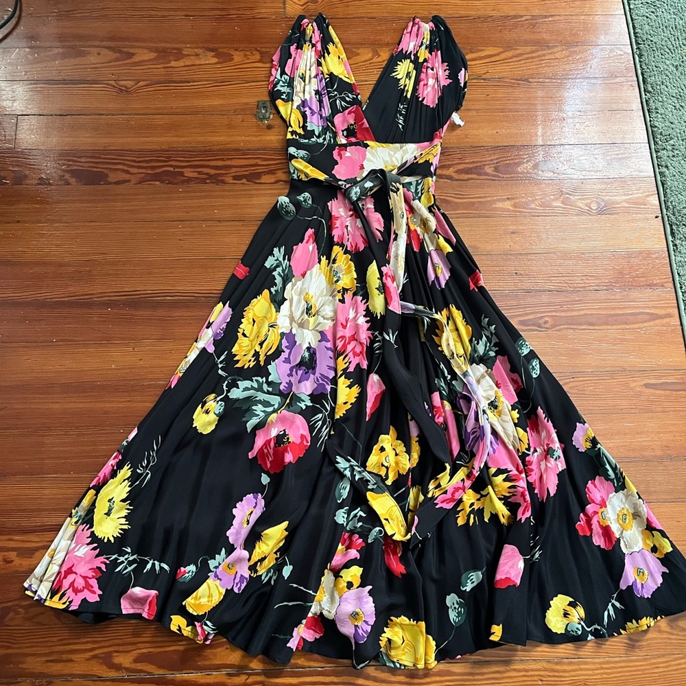 Trashy Diva Obi Maxi Dress Museum Floral